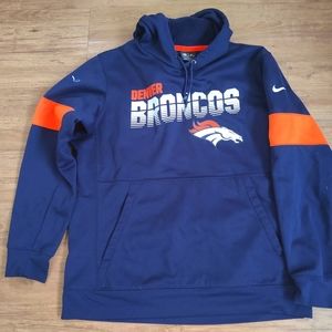 Denver Broncos Men's Nike Sideline Hoodie Large